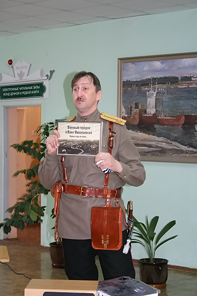 В НГПУ прошла встреча с представителями Ново-Николаевского военно-исторического клуба