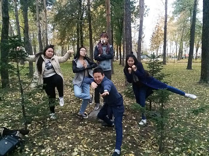 В Новосибирске студенты из Якутии провели ФотоКросс