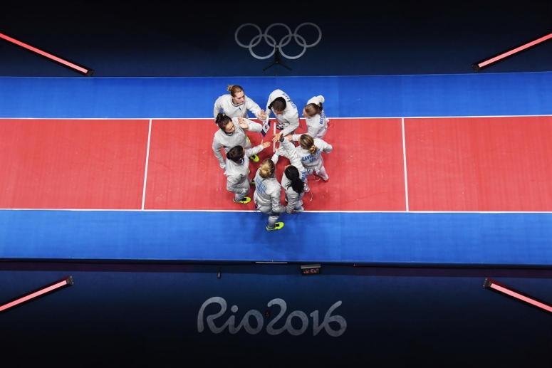 Российские саблистки завоевали золото Олимпиады-2016