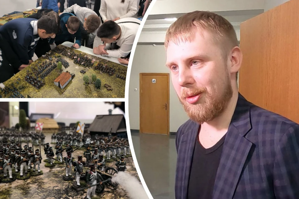 «Вы до сих пор не наигрались?»: новосибирский педагог учит детей истории с помощью миниатюрных солдатиков